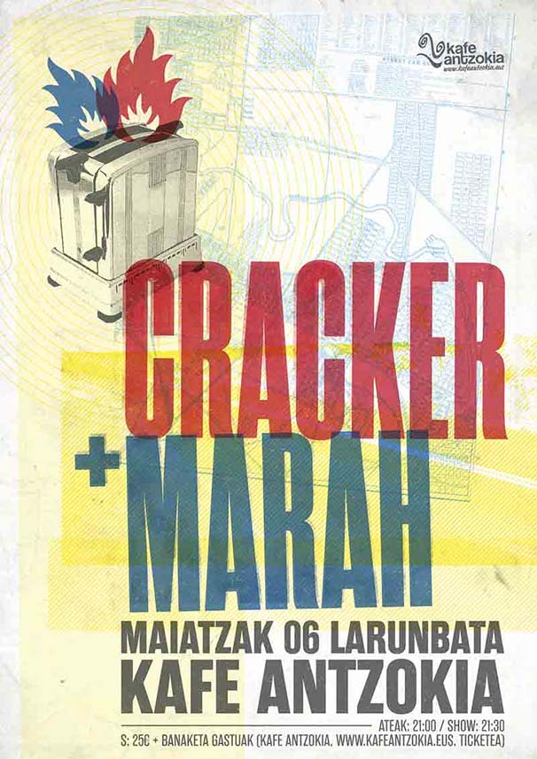 Cracker + Marah. Kafe Antzokia (Bilbao)