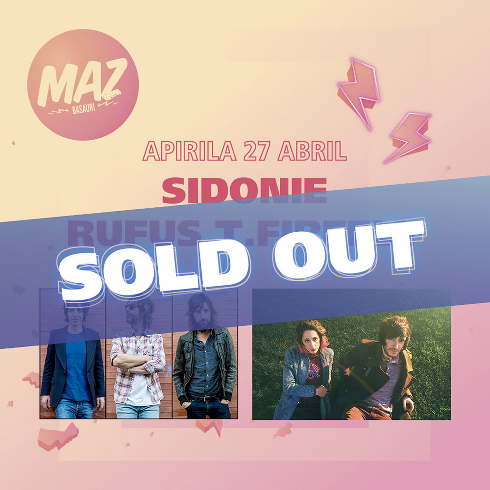 Sidonie, sold out en MAZ Basauri
