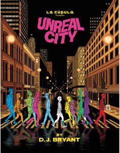 Portada del cómic "Unreal City" 