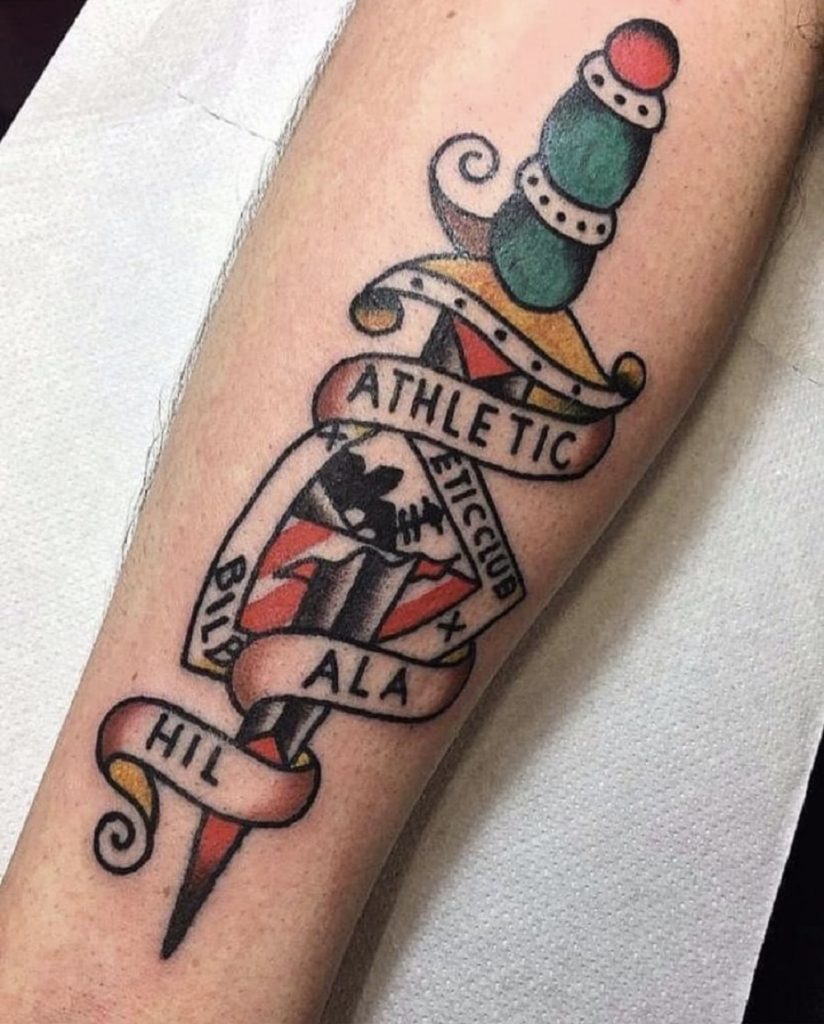 Tatuaje del Athletic Club