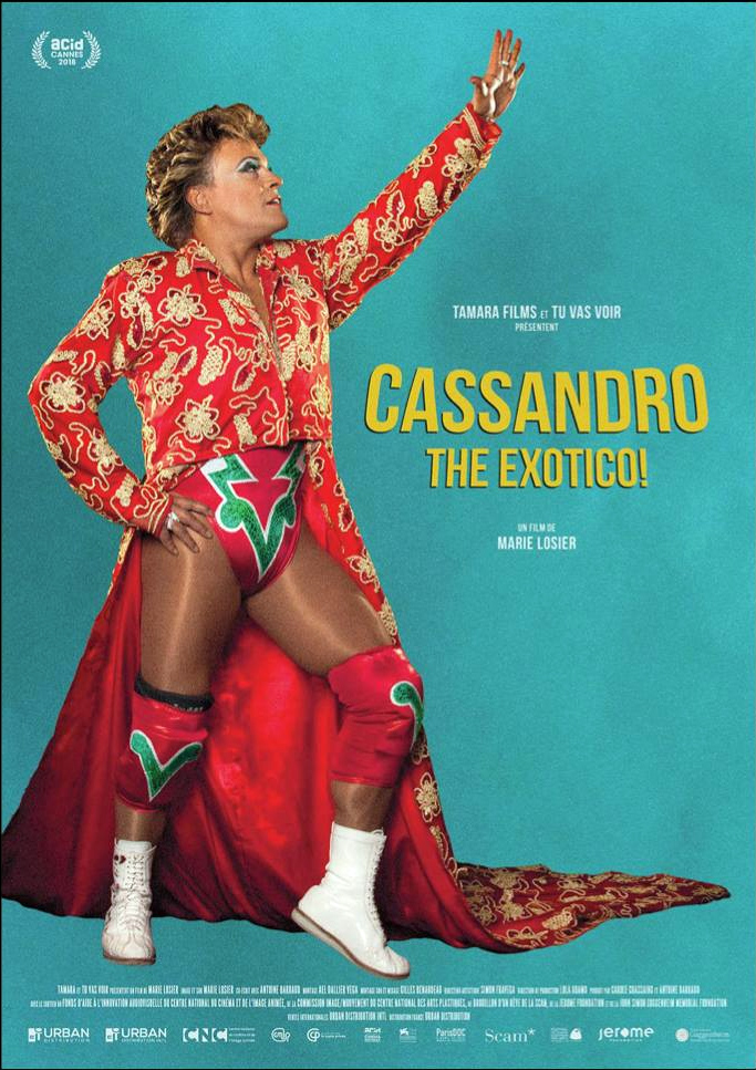 Póster del documental "Cassandro The Exotico!"