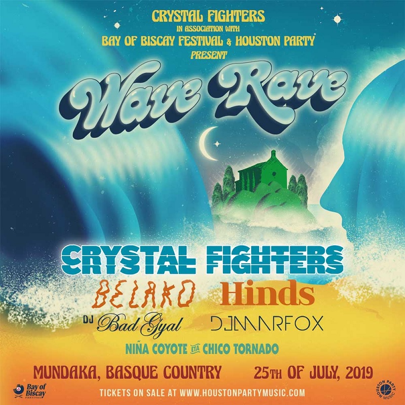 Wave Rave, con Crystal Fighters en Mundaka