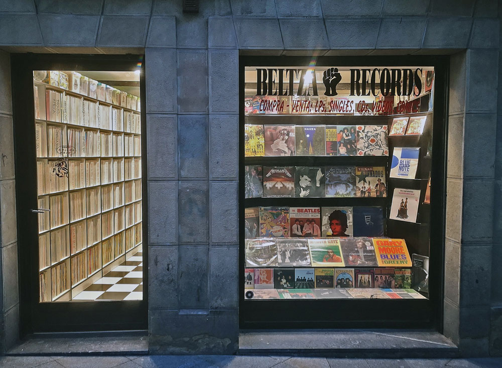 Tienda de discos Beltza Records