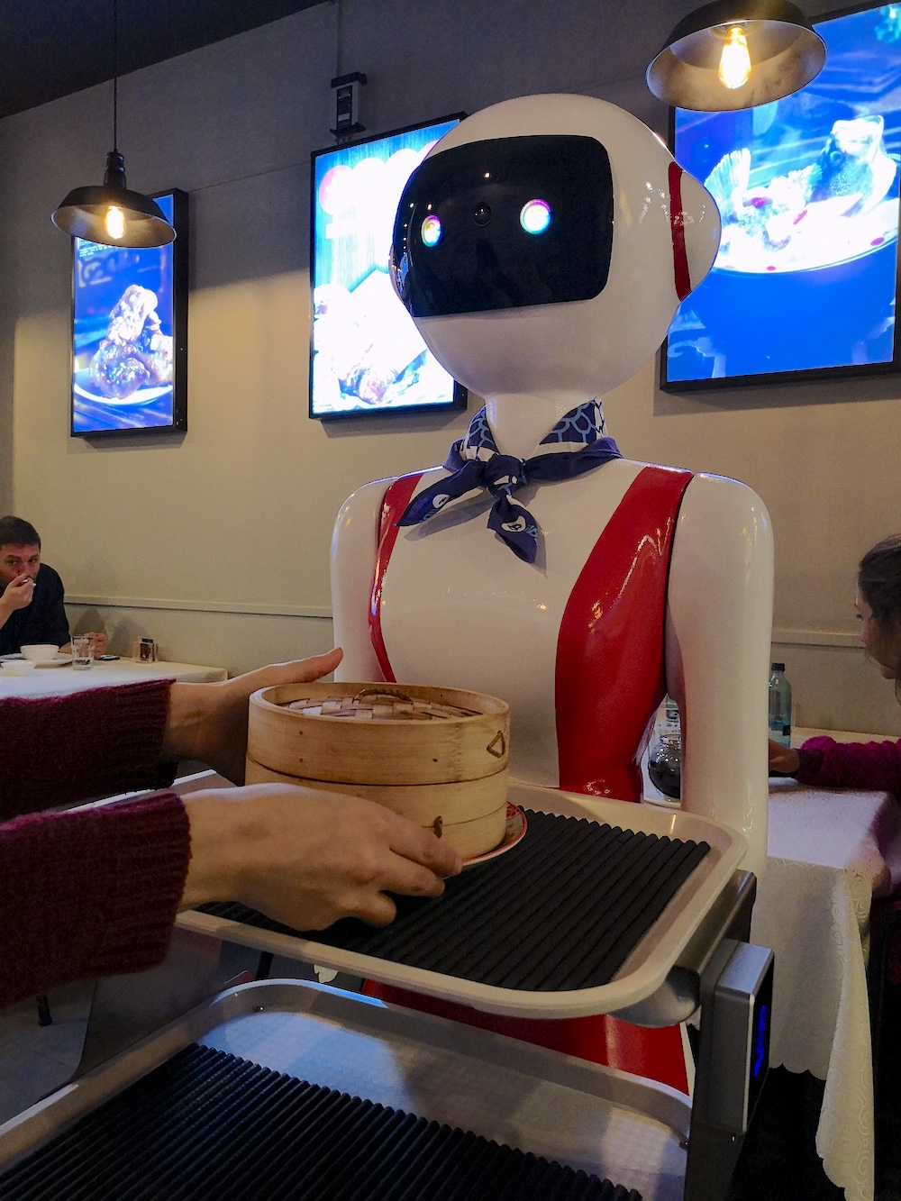De menú del día el primer restaurante de Euskadi con robot camarero