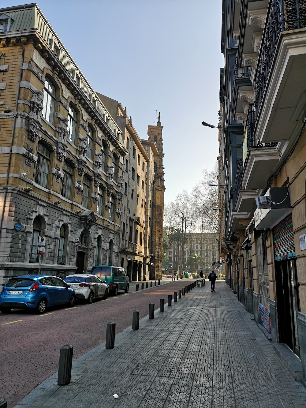 La calle San Vicente de Bilbao