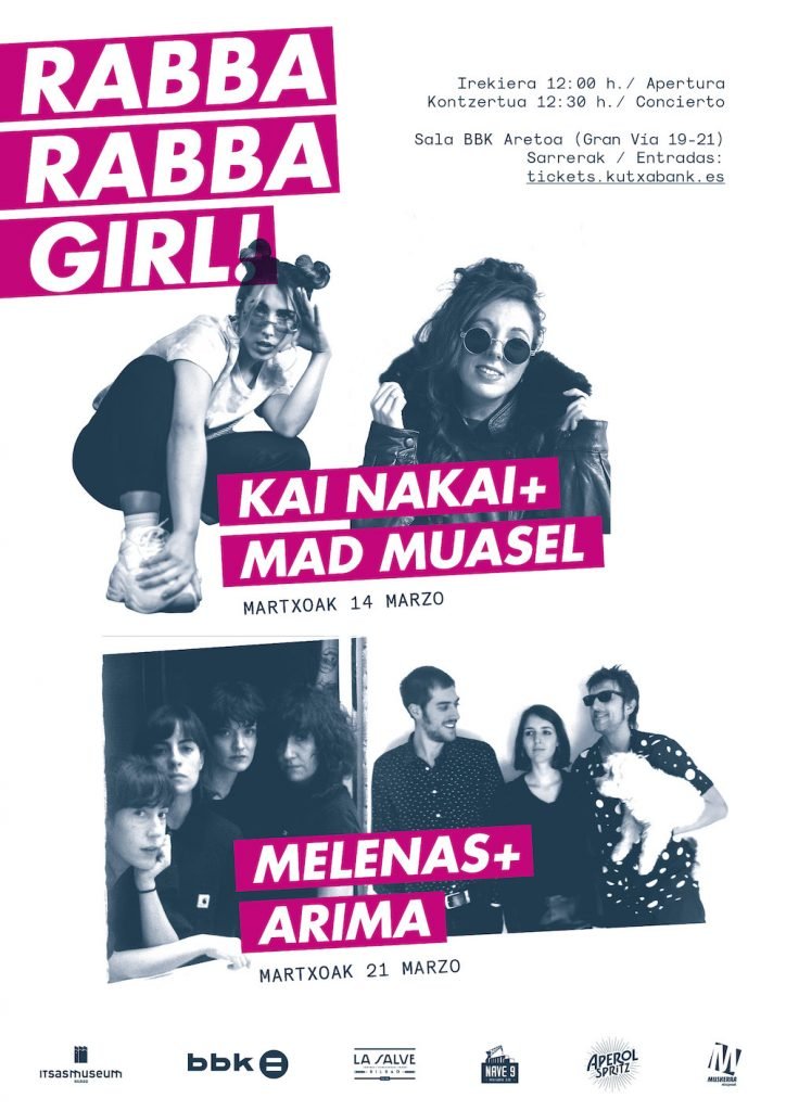 Band Rabba El ciclo de música rock Rabba Rabba Girl! llega en plena primavera