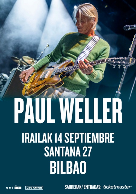Paul Weller, en concierto en Bilbao (2023)